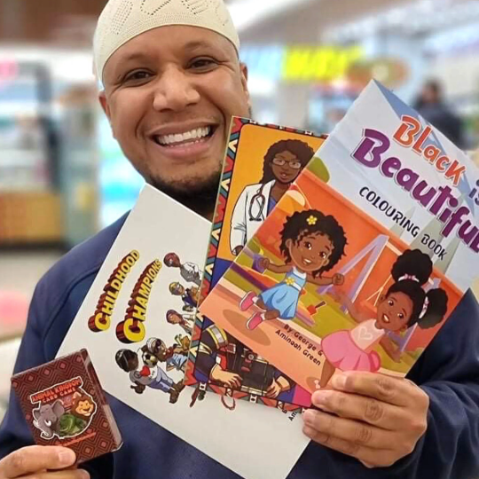 Black is Beautiful: Motivational Coloring Book for Children